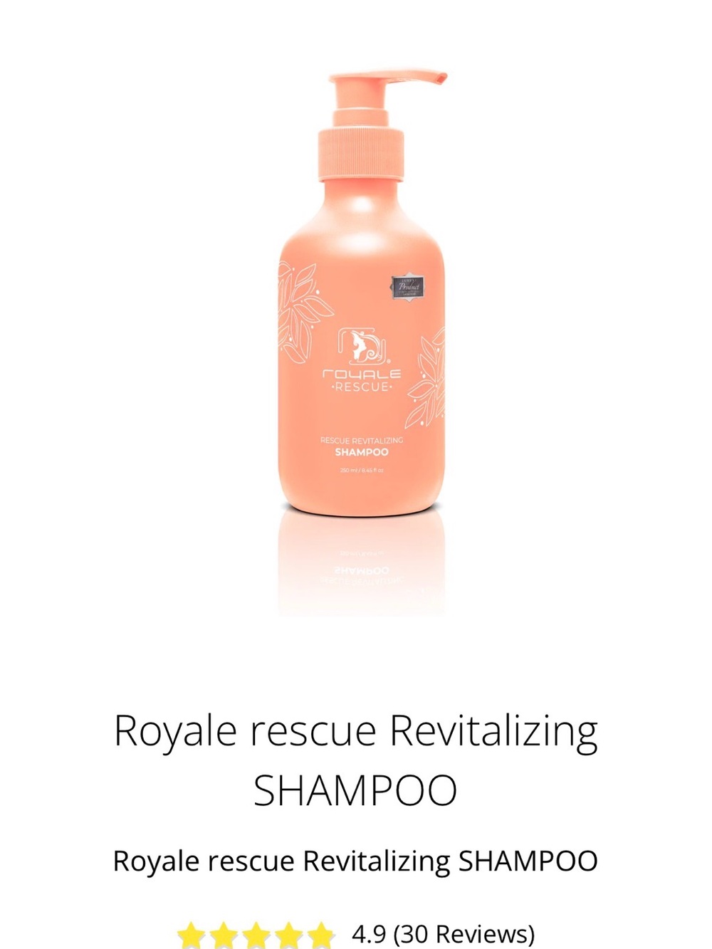 Revitalizing Shampoo - Coral